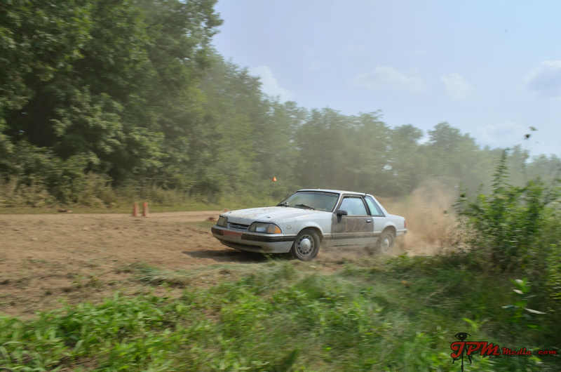Illustration for article titled Apparently my local rallycross group had a 2 stage rally set up